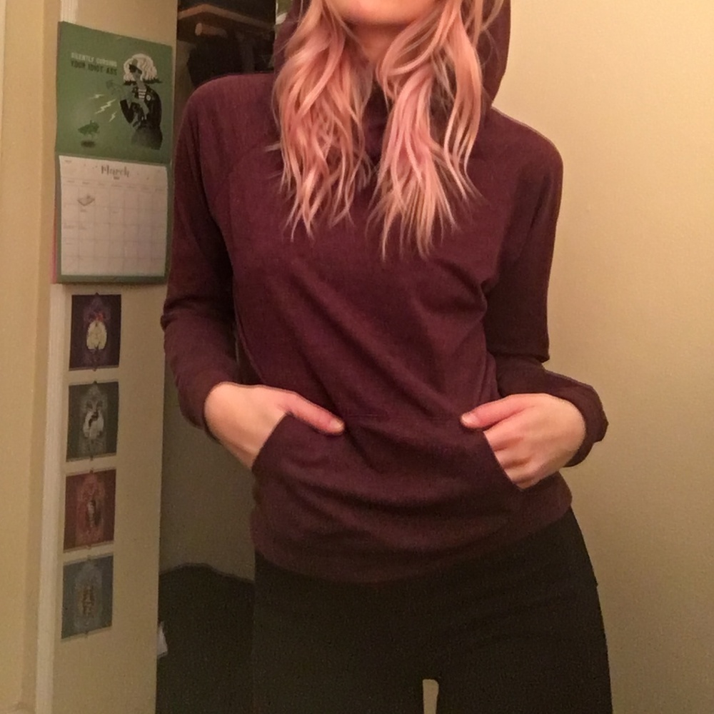 Cowl Neck Lounge Hoodie